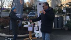Lysutdeling i Ås sentrum