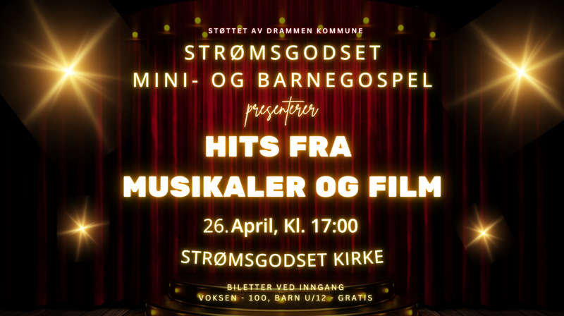 Strømsgodset mini - og barnekor konsert