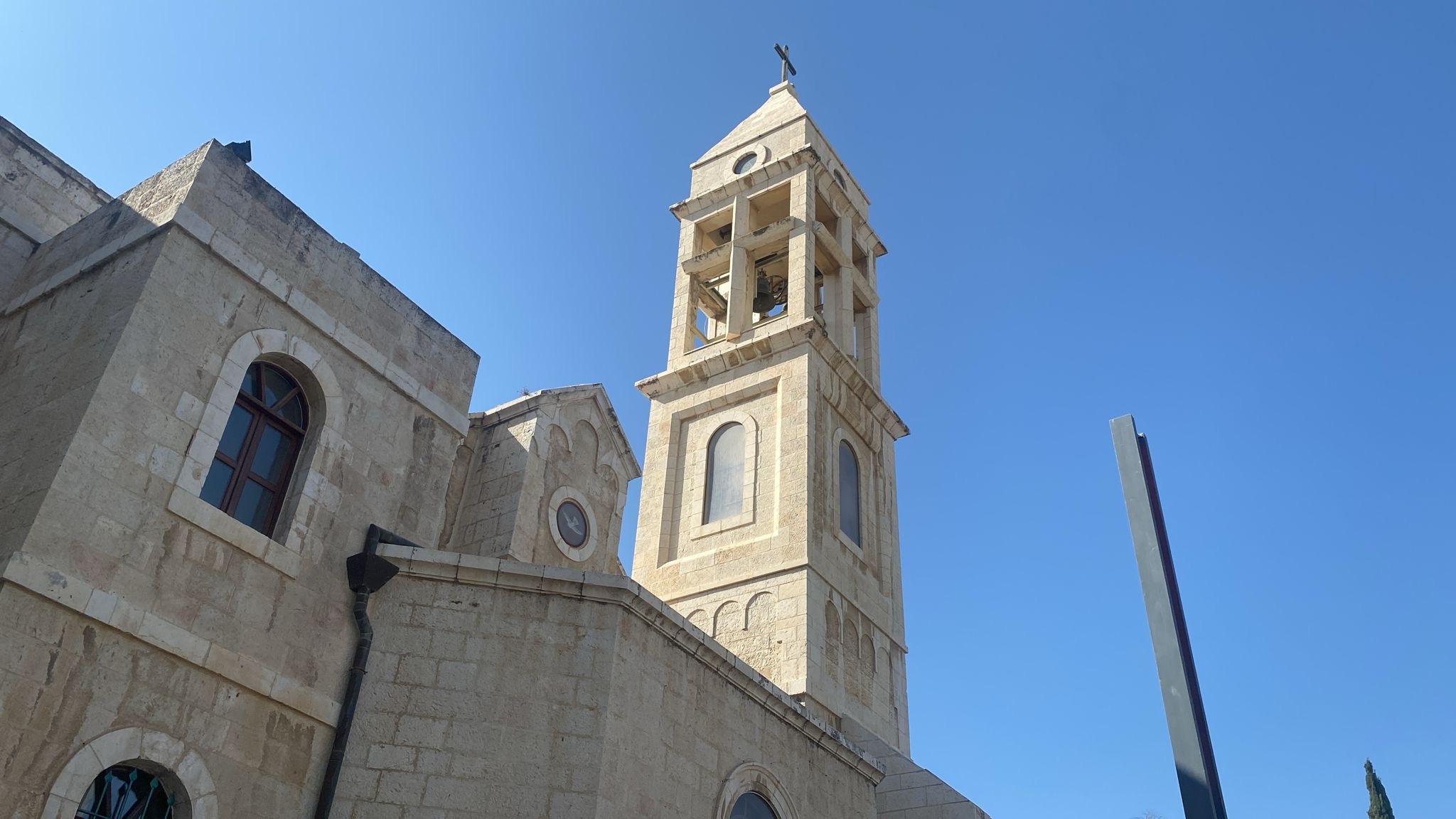 Kirken i Beit Jala, Askers vennskapsmenighet på Vestbredden i Palestina.