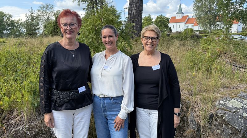 F.v: Bjørg Westerheim, Ingvild Stjernen Tisløv og Wenche Andersen. Foto: Ida Standal Jensen.