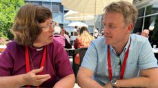 Ingeborg Midttømme og Kjetil Fretheim er Den norske kirkes medlemmer i sentralkomiteen i Kirkenes verdensråd. Foto: Kirkerådet.