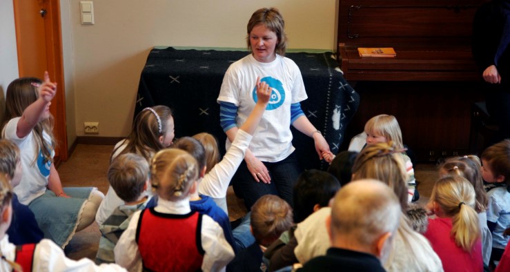 Søndagsskolen i Modum, Åmot kirke!