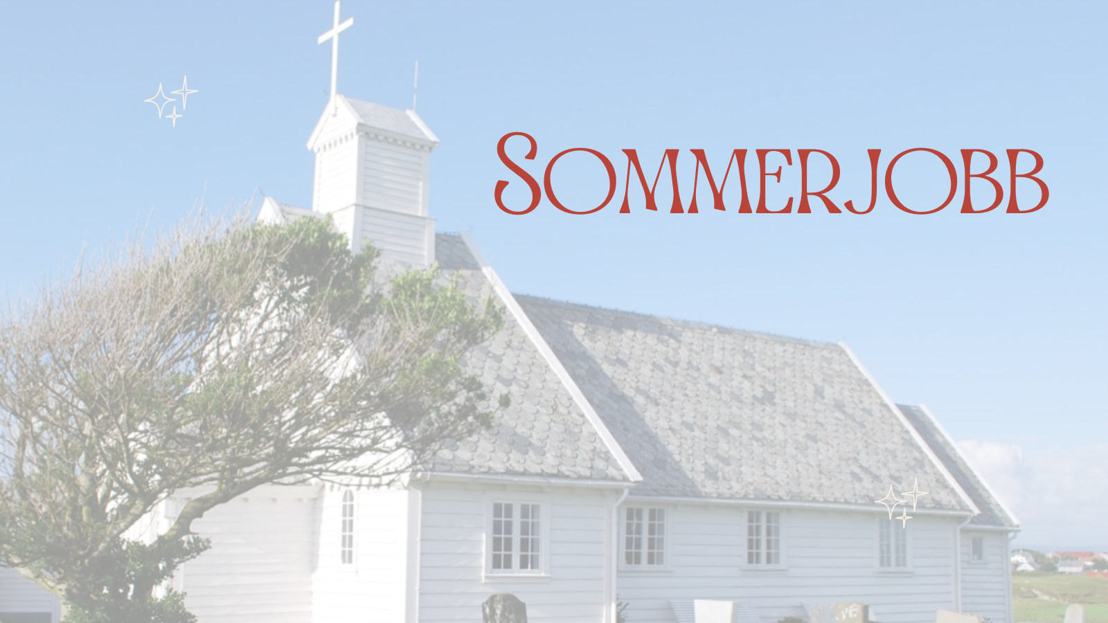 Kvitsøy Sokn søker en vert til å ha Åpen kirke i sommer