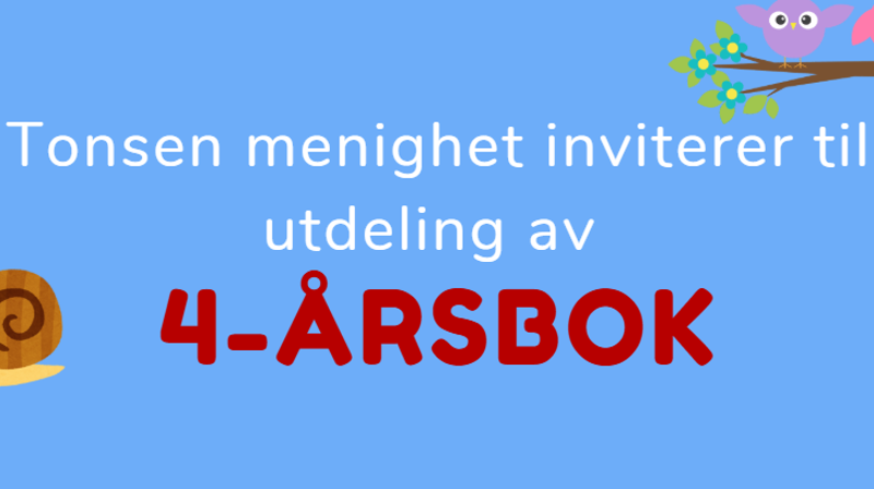 Velkommen til alle 4-åringer