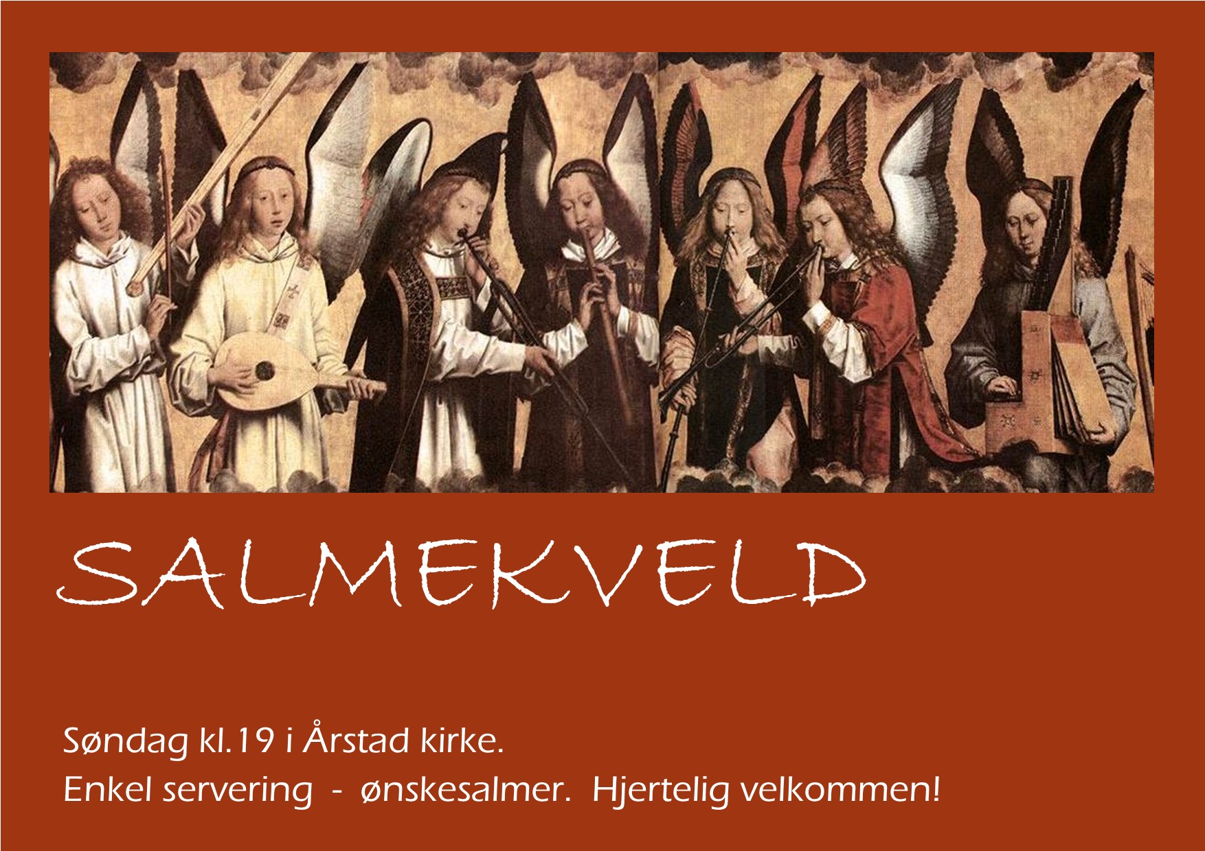 Salmekveld 7.juni kl.19