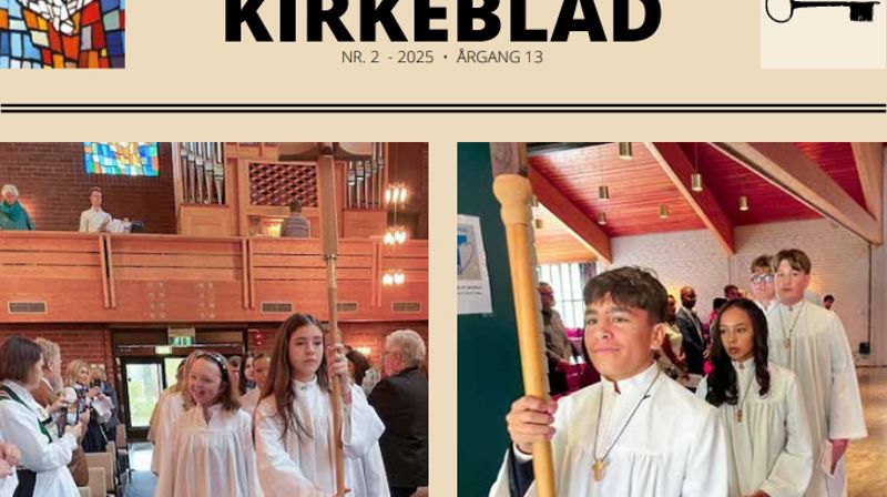 Nytt nummer av Kirkebladet