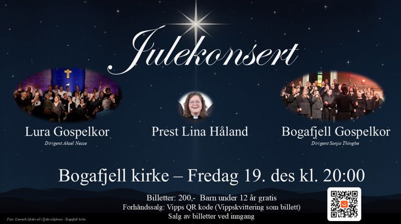 Velkommen til julekonsert!