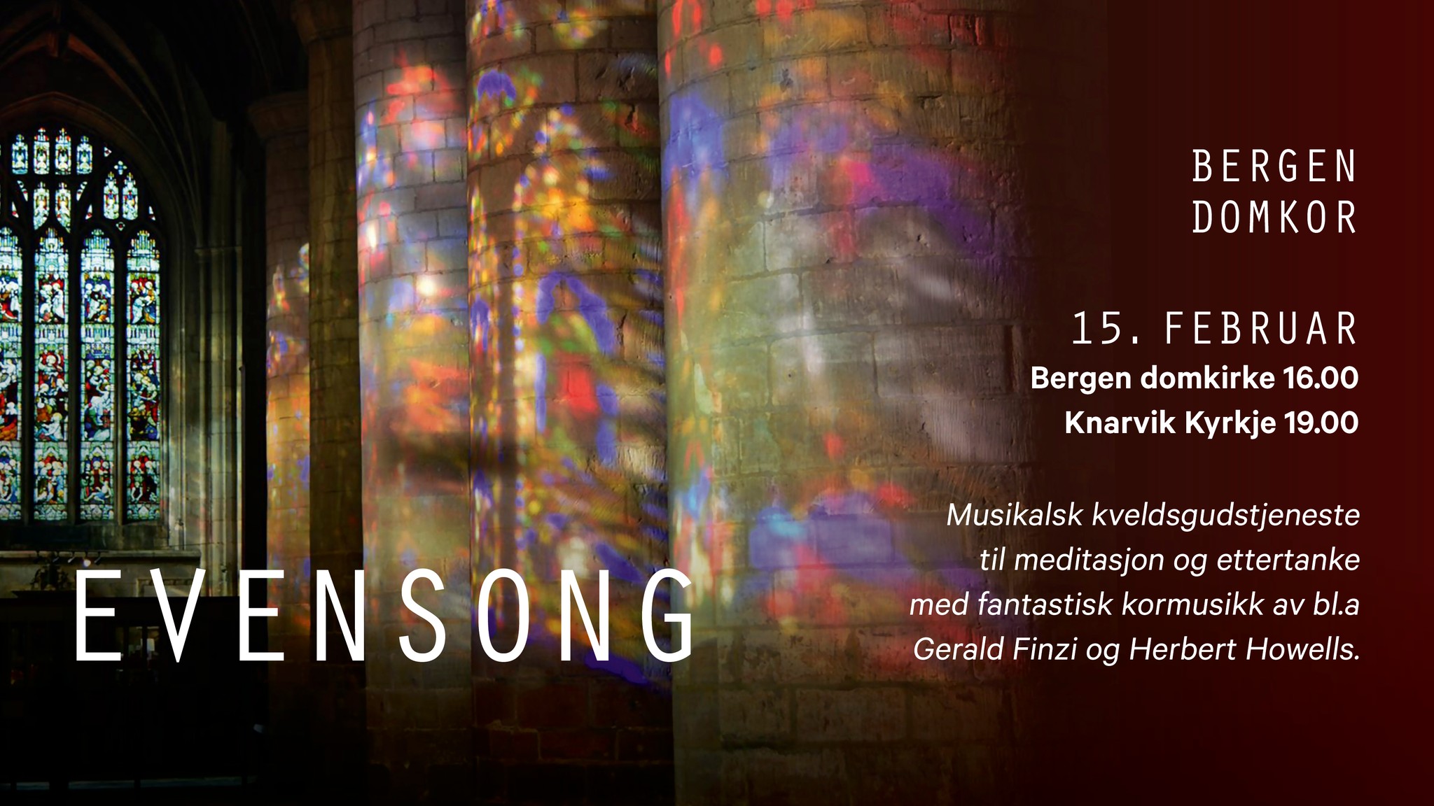 Evensong i Bergen domkirke
