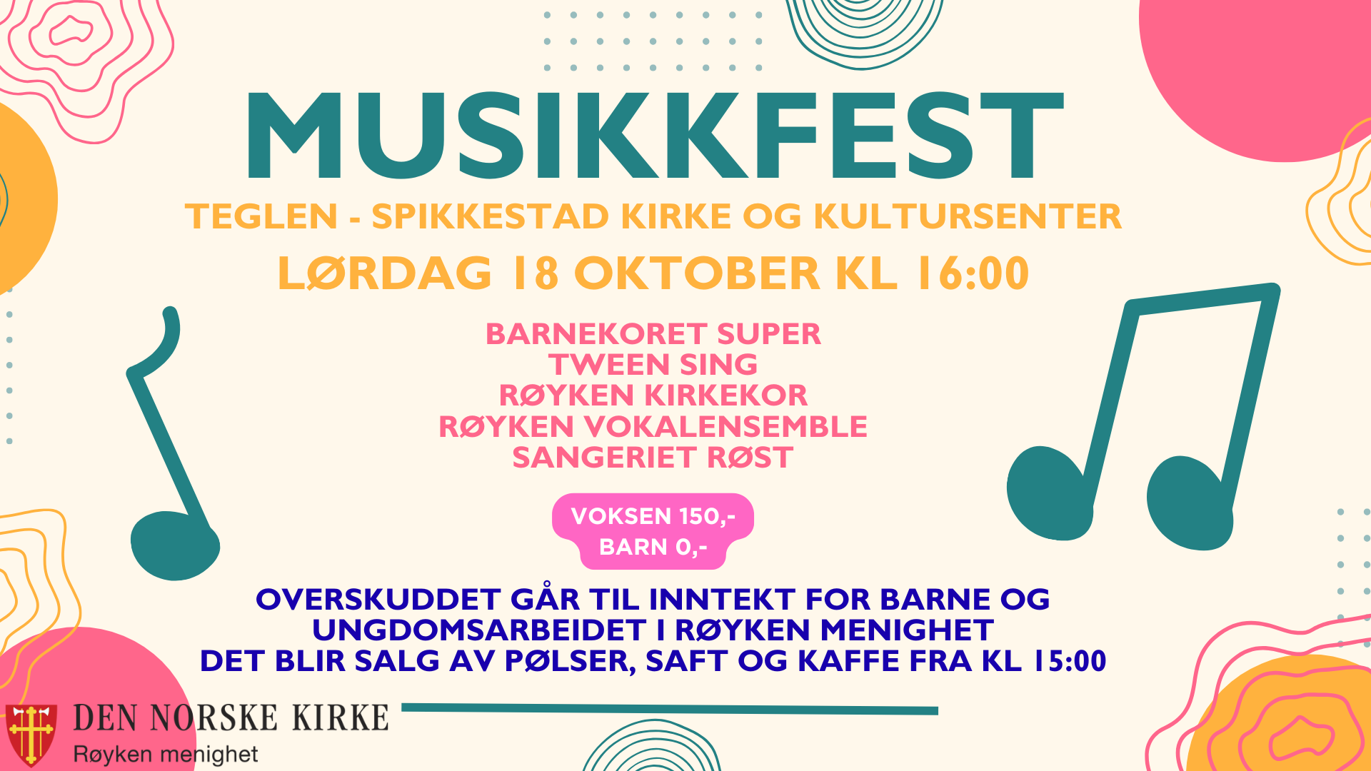 Plakat musikkfest 