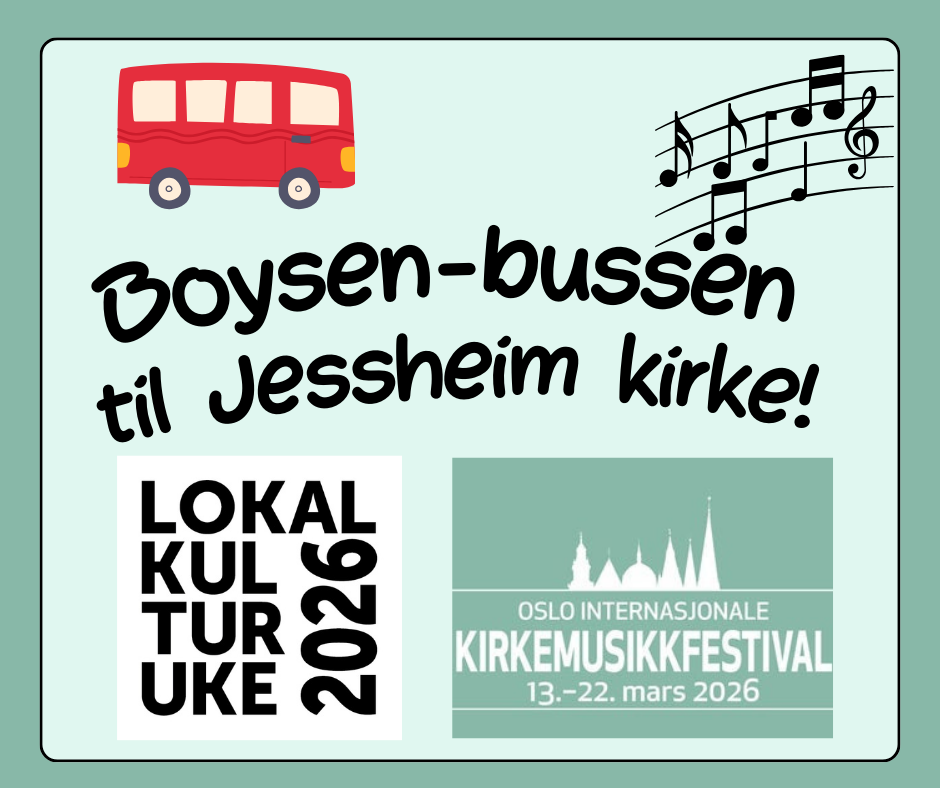 Boysen-bussen til Jessheim kirke! 