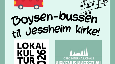 Boysen-bussen til Jessheim kirke!