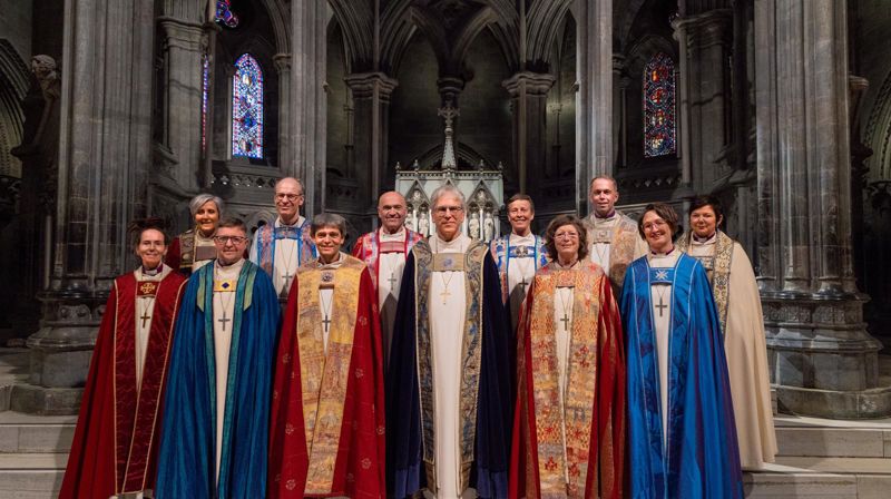 Biskopene i Den norske kirke samlet i Trondheim tidligere i år. Foto: Den norske kirke.