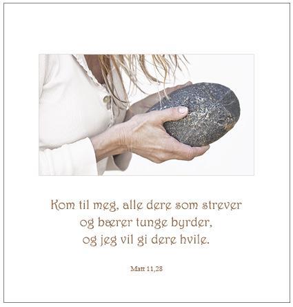 Søndagens prekentekst: EN ÅPEN INVITASJON