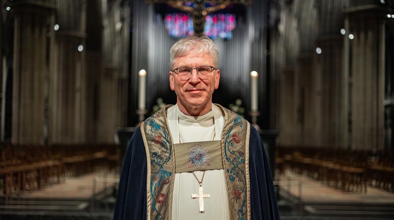 Preses Olav Fykse Tveit i Nidarosdomen (Arkivfoto: Den norske kyrkja)