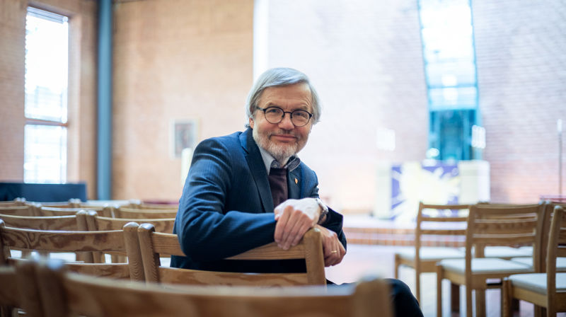 Kirkerådsleder Harald Hegstad. Foto: Hans Jakob Heimvoll/Den norske kirke