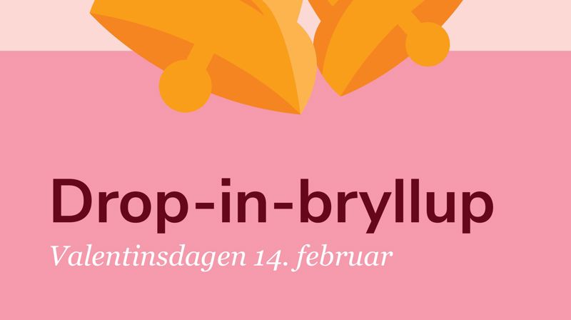 Drop-in-bryllup; Helt enkelt, Like stort