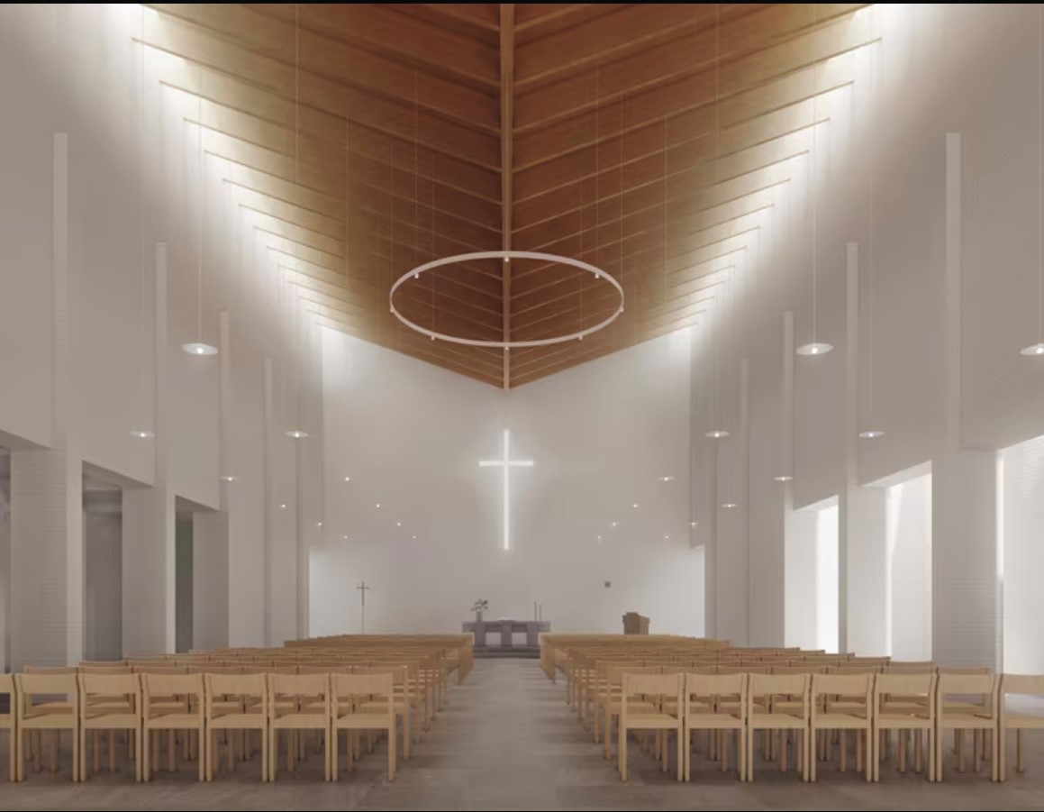 Nytt om nye Charlottenlund kirke