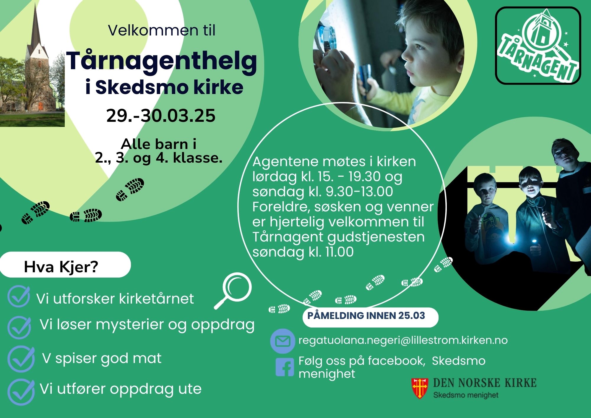 Tårnagenthelg for 2.-4. trinn