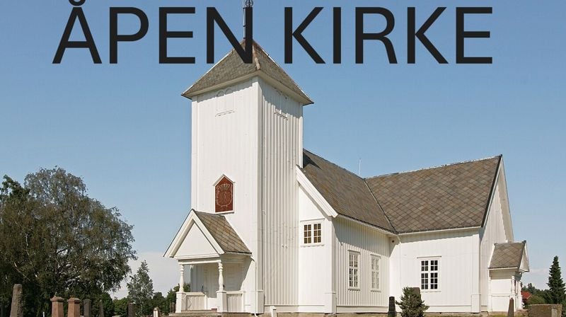 SØNDAG 26. juli ER DET ÅPEN KIRKE MED AFTENSANG