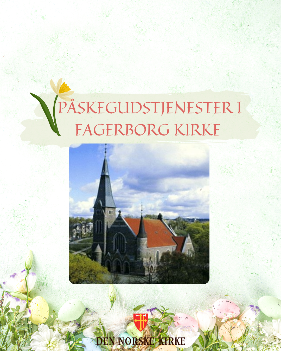 ⛪Gudstjenester i påsken 
