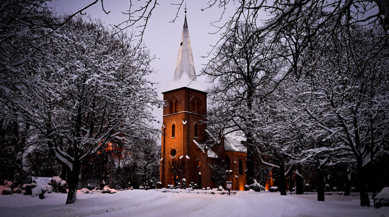 Asker kirke. Foto: Jørgen Guntveit Svartvasmo