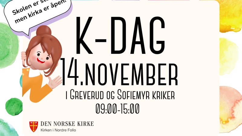 Fredag 14. november er det K-dag!
