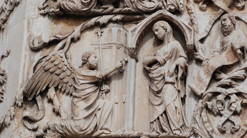 Velkommen til gudstjeneste (G1) på Maria budskapsdag, søndag klokka 11!