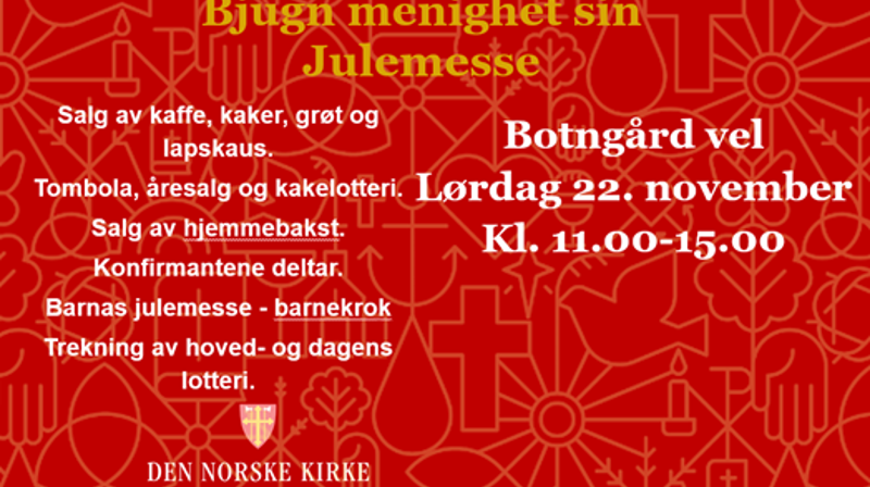 Bjugn menighet sin julemesse