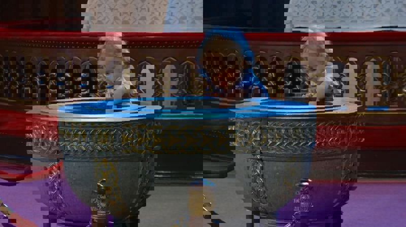 Barnas kirkesøndag - vafler, saft, sang og lek