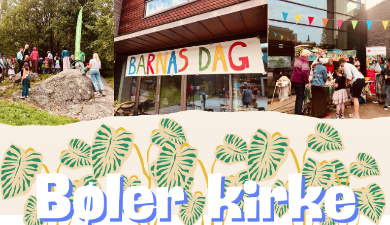 Fra vigslingsdagen av Bøler kirke