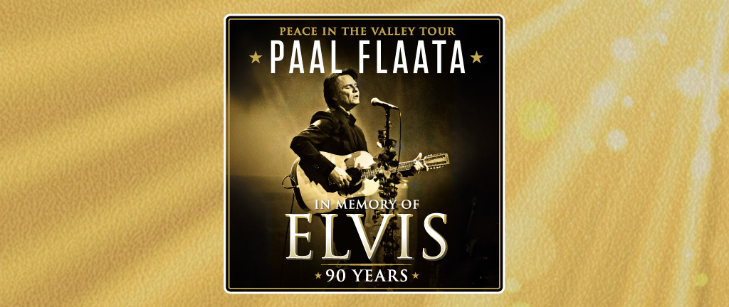 Elvis 90 år - konsert med Paal Flaata i Kirkelandet kirke