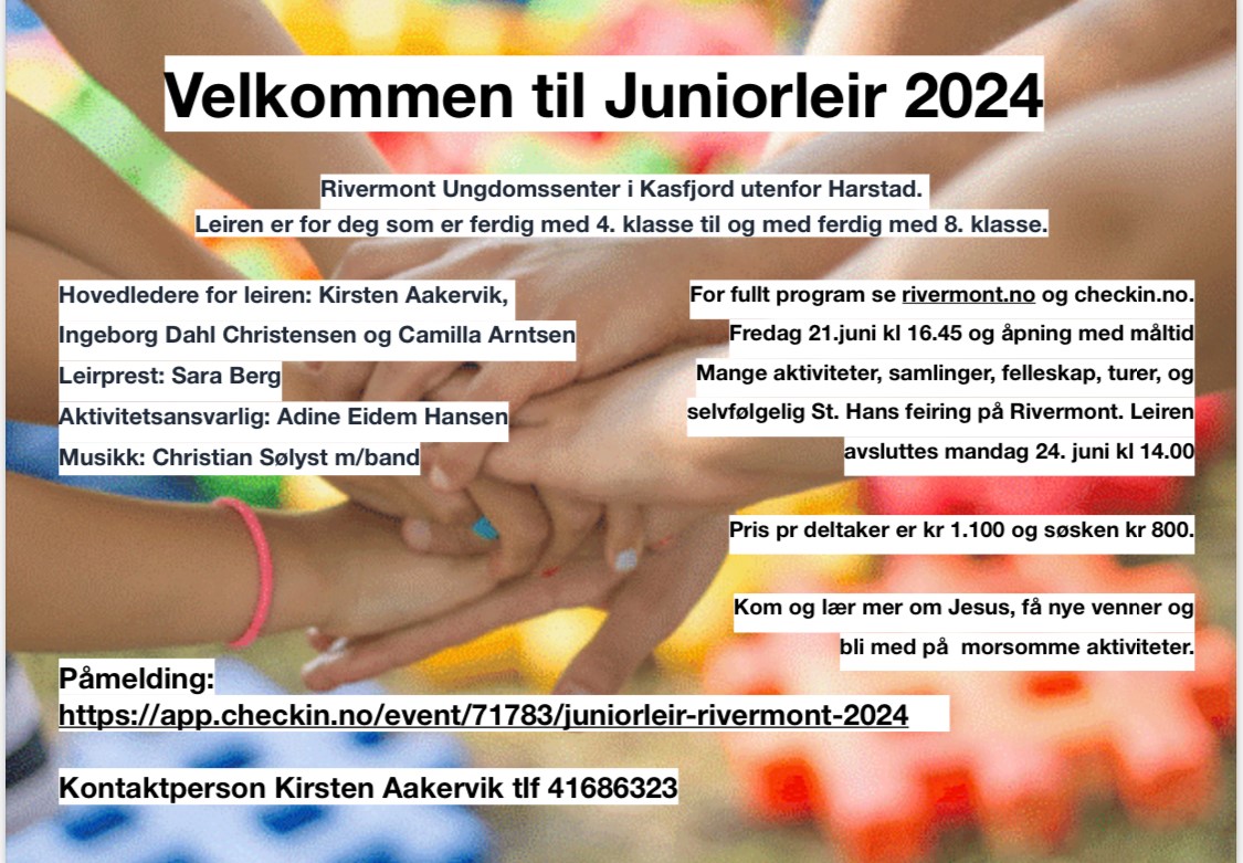 Vekommen til Juniorleir 2024