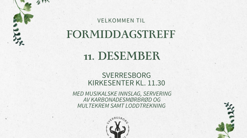 Formiddagstreff 11. desember