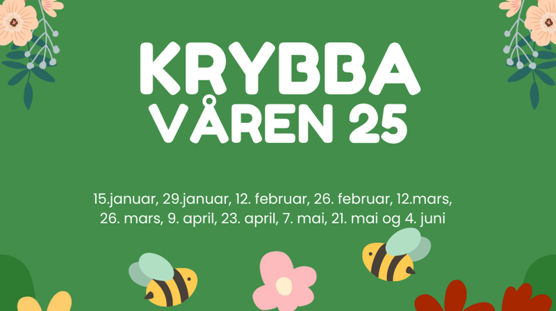 Velkommen til Krybba våren 2025