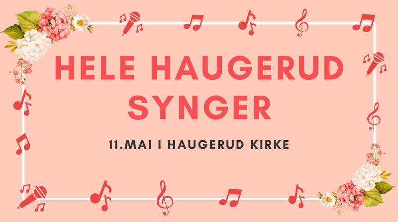 Bli med på Hele Haugerud synger