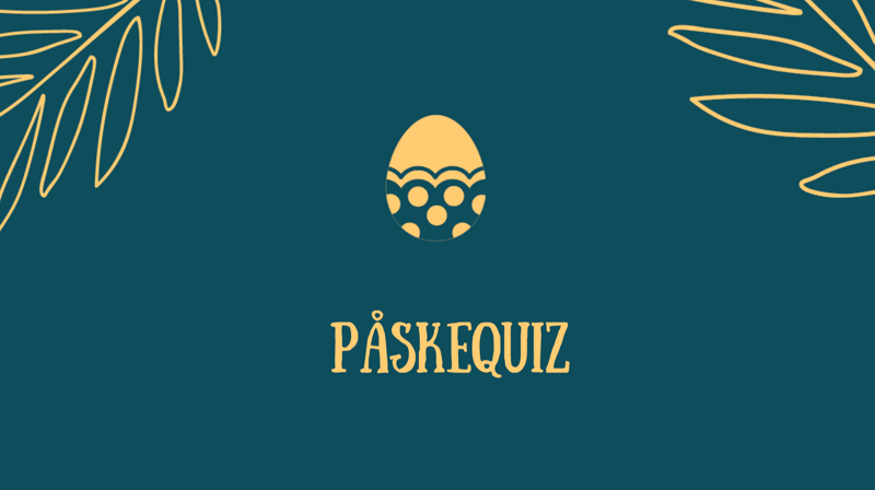 Påskequiz i Rossabø kirke