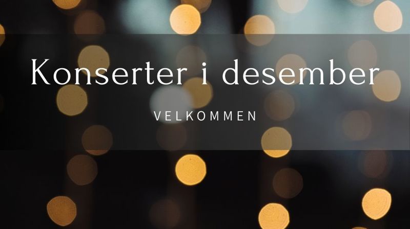 Konserter i desember
