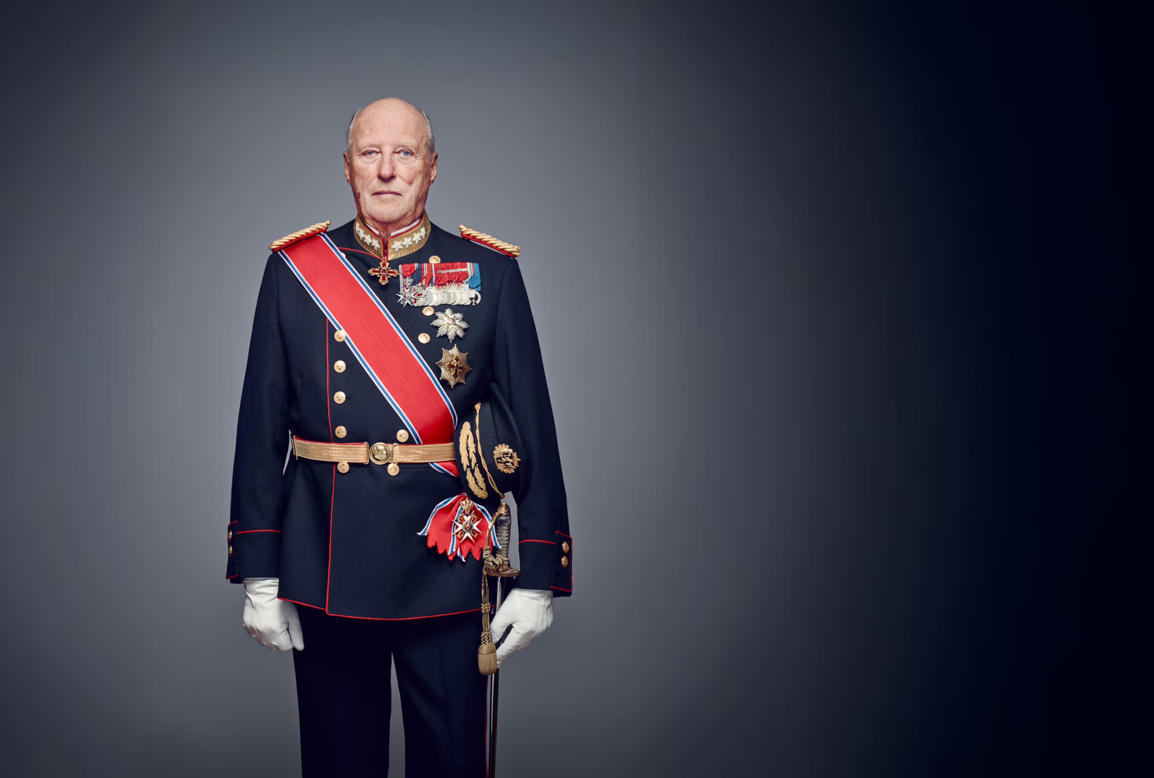 Vedrørende vår kjære Kong Haralds bortgang