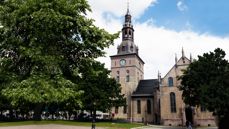 Søndag 29. mars sender NRK gudstjeneste fra Oslo domkirke. Foto: Oslo domkirke