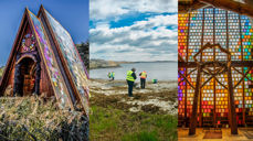 Barnehager, skoleklasser, kvinnegrupper, frivillige og særlig de som ofte havner litt utenfor fellesskapet, bidro i arbeidet med å reise katedralen. Foto: Håpets katedral