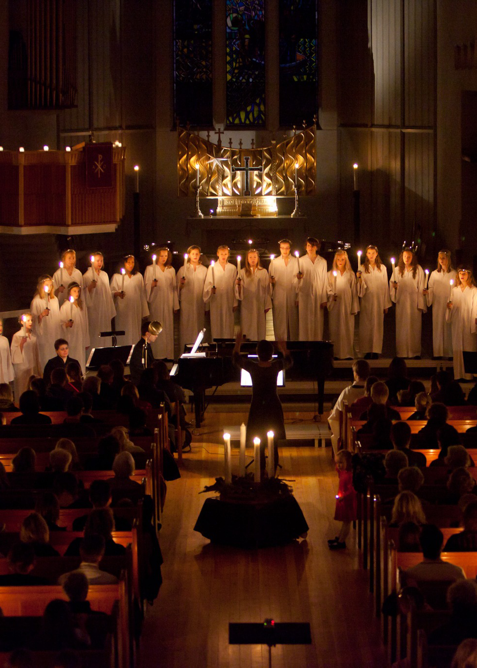 Luciakonserter lørdag 13. desember kl. 07.00 og 09.00 i salg nå.