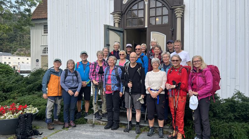 God vandring - Pilegrimer på vei til Stavanger.