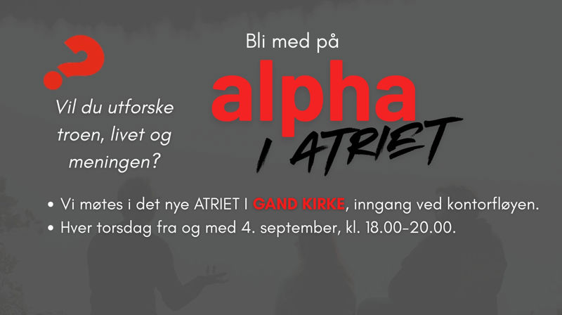 ALPHA-kurs i Gand kirke