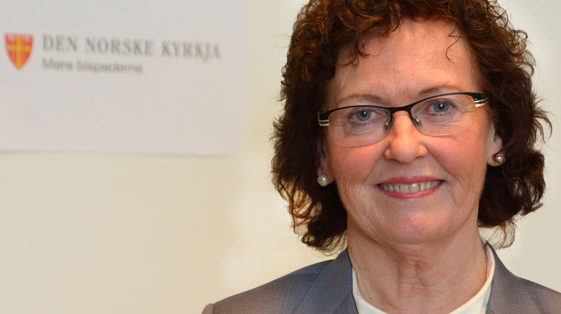 Leiar av bispedømerådet i Møre, Ann-Kristin Sørvik.