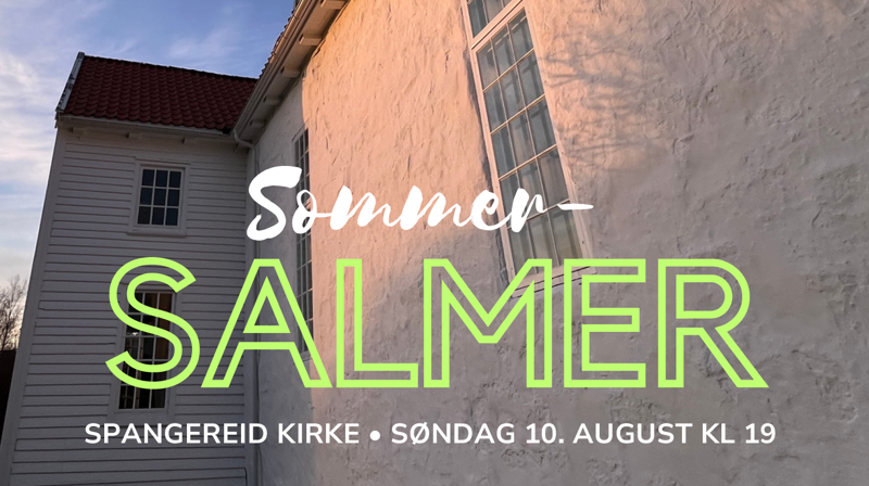 Sommersalmer i Spangereid kirke