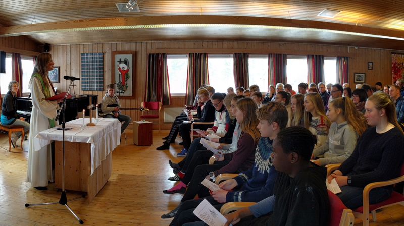 Glimt fra konfirmantleiren