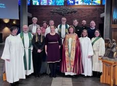 Visitasen blei avslutta med ein flott visitasgudsteneste i Spjelkavik kyrkje søndag 26.november. Bilete: Møre bispedømme