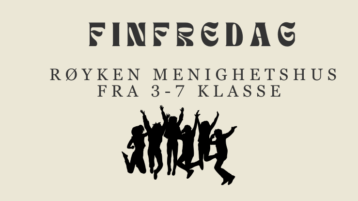 Fin fredag på Røyken menighetshus 