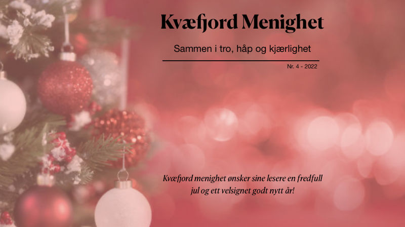 Årets siste menighetsblad er ute!