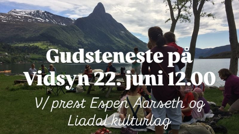 Gudsteneste på Vidsyn